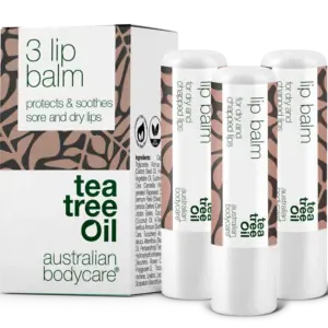 Australian Bodycare Lip Balm With Tea Tree Oil - 3 Pieces