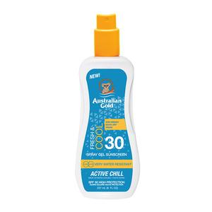 Australian Gold Active Chill Spray Gel SPF30 - 237 ml.