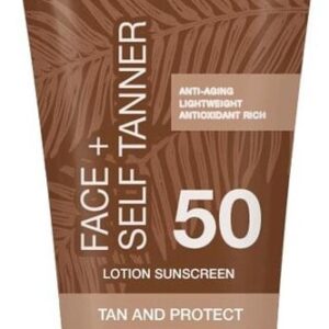 Australian Gold - Face Self Tanner Spf50 Lotion Sunscreen 88 Ml