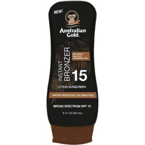 Australian Gold - Instant Bronzer Sunscreen Lotion Spf 15 237 Ml