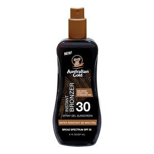 Australian Gold Lotion Sunscreen Spray with bronzer SPF30 - 237 ml.