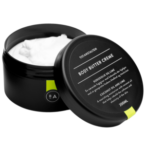 Badeanstalten Body Butter m. kokosolie og lime (200 ml)