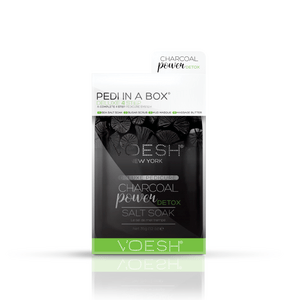 VOESH Pedi in a Box Charcoal Power Detox - 1 stk.