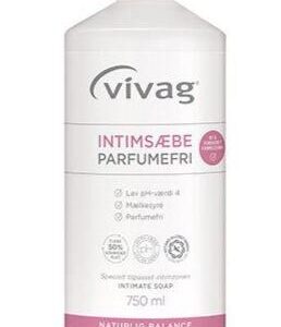 Vivag Intimsæbe Parfumefri, 750ml.