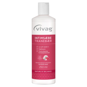 Vivag Intimsæbe Tranebær (250 ml)