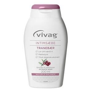 Vivag intimsæbe med tranebær - 200 ml