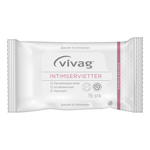 Vivag intimservietter - 15 stk