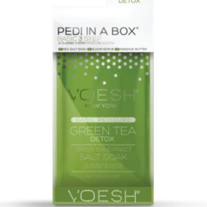 Voesh Pedi in a Box, Green Tea, 3-step