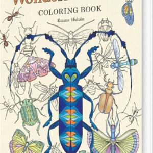 Wonderful Insects Coloring Book - Emma Hultén - English Book