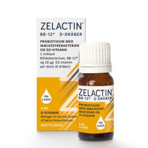 Zelactin d-dråber m/bb-12