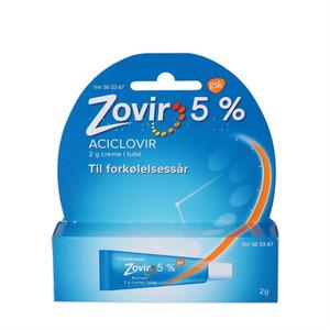 Zovir 5% creme - 2g